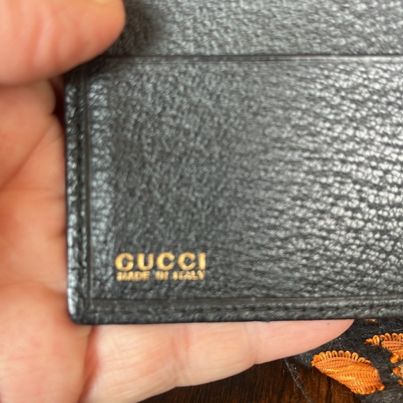 Gucci bi fold black wallet - Picture 8 of 8